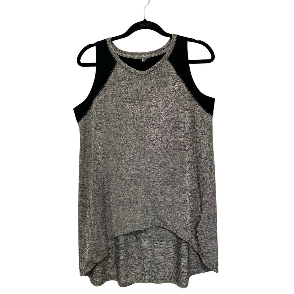Calvin Klein Jeans Tank Top size S/M Heather & Black